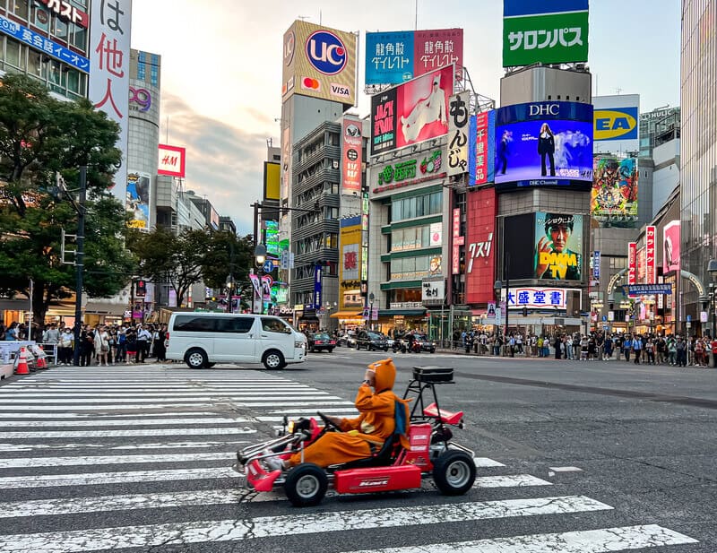 Conducir un kart - Qué hacer en Shibuya